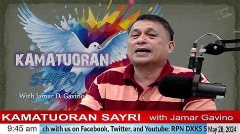 KAMATUORAN SAYRI with JAMAR D. GAVINO .